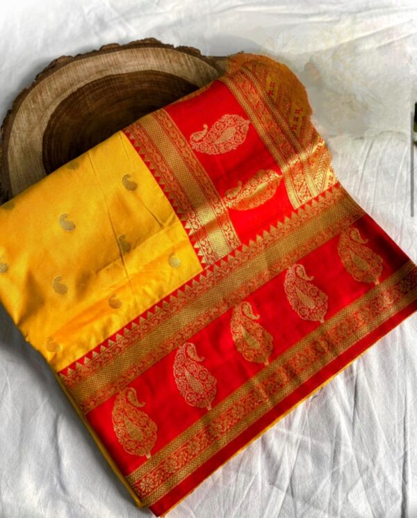 Paithani Saree Yellow