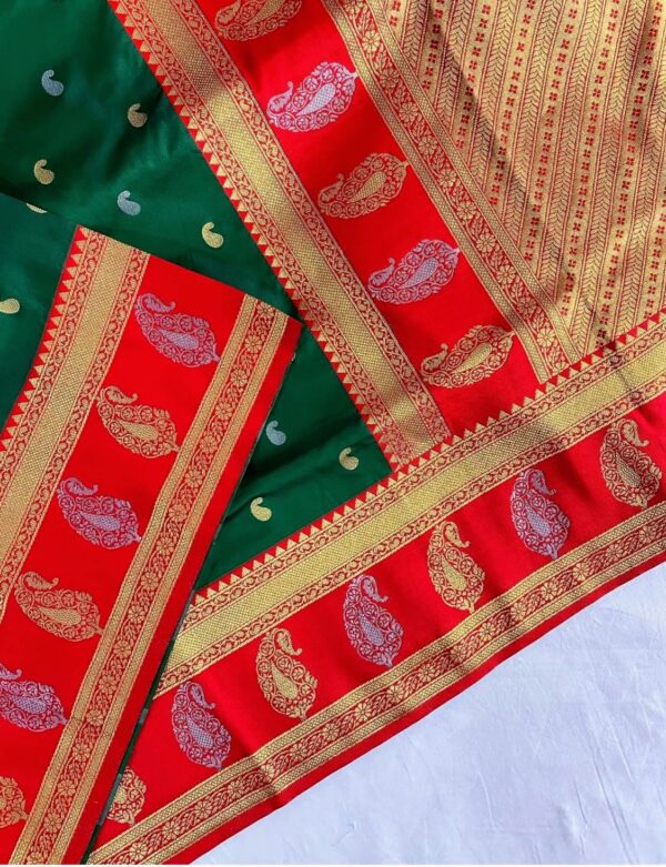 Paithani Saree Green - Image 2